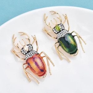 Spilla Scarabeo Barocco | Gioiello Originale in 2 Colori