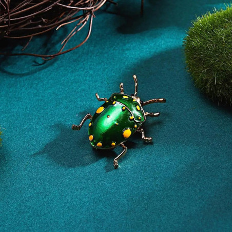 Spilla Scarabeo Cosmico – Gioiello Insetto 3 cm – 2 Colori