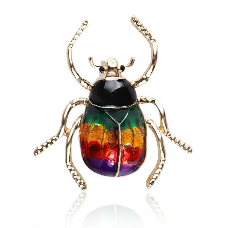 Spilla Scarabeo Cometa | Gioiello Originale Donna | 3 Colori