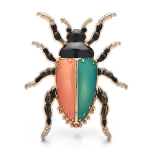 Spilla Scarabeo Pastello – Gioiello Colorato in Due Modelli