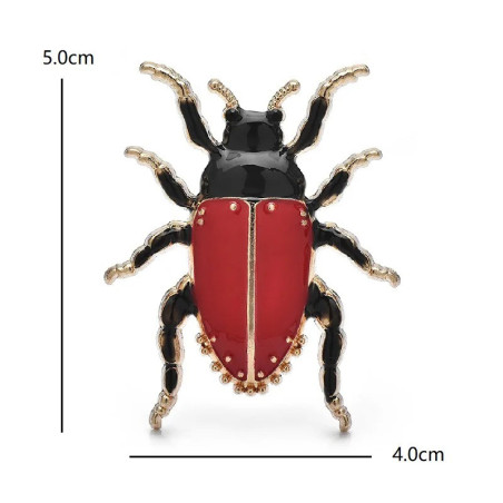 Spilla Scarabeo Pastello – Gioiello Colorato in Due Modelli