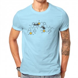T-shirt homme Apiculteur  bley clair