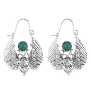 Orecchini Scarabeo "Splendore Faraonico" – Stile Antico Egizio
