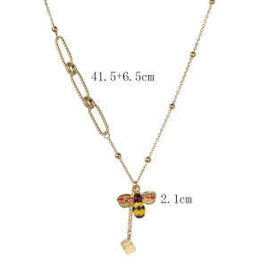 Collana Ape Eleganza Dorata | Gioiello Simbolico Idea Regalo