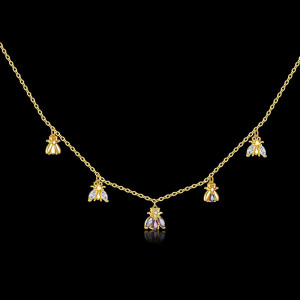 Collana Ape Costellazione: Gioiello Unico Dorato o Argentato