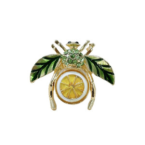Spilla Ape Gusto Limone - Gioiello Originale e Divertente