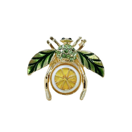 Spilla Ape Gusto Limone - Gioiello Originale e Divertente