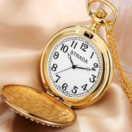 Orologio Ape Regina da Tasca | Gioiello Dorato con Strass