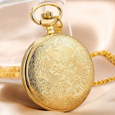 Orologio Ape Regina da Tasca | Gioiello Dorato con Strass