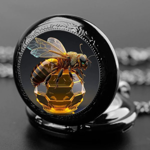 Orologio Ape - Regina Nera - Eleganza Dark & Cristallo Dorato!