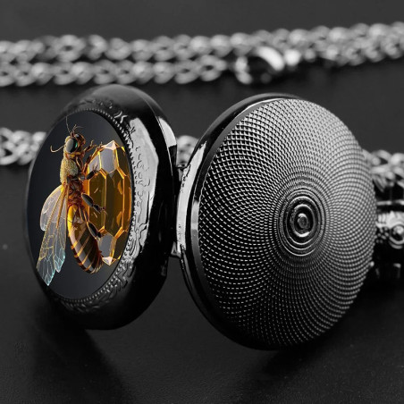Orologio Ape - Regina Nera - Eleganza Dark & Cristallo Dorato!