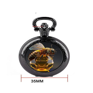 Orologio Ape - Regina Nera - Eleganza Dark & Cristallo Dorato!