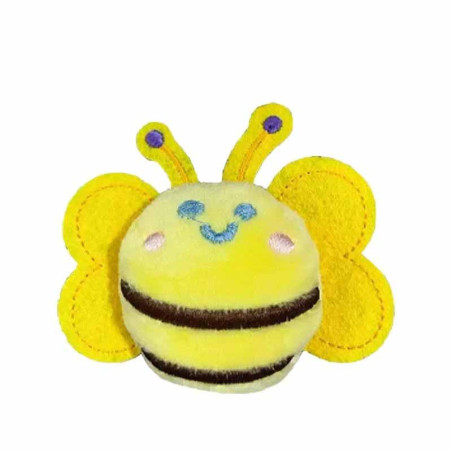Portachiavi Peluche Ape Sorridente | Set da 1 a 20 – Idea Regalo