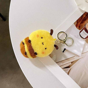 Portachiavi Ape Pompon Soffice - Accessorio Morbido & Carino!