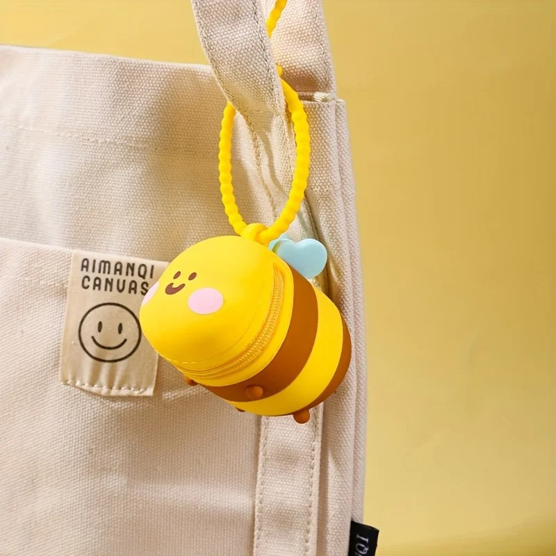 Portachiavi Portamonete Ape "Mimi Bee-Smile" in Silicone