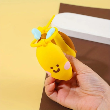 Portachiavi Portamonete Ape "Mimi Bee-Smile" in Silicone
