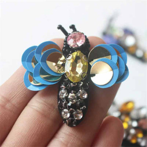 Toppa Ape "Lapis Scintillante" - Set 10 pz con Strass!