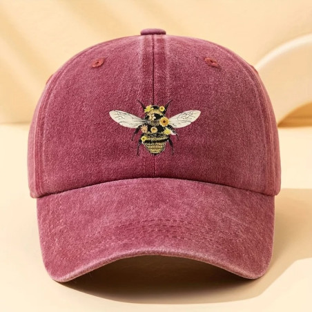 Cappellino Ape Fiore d'Alveare | Cotone, Ricamo Originale