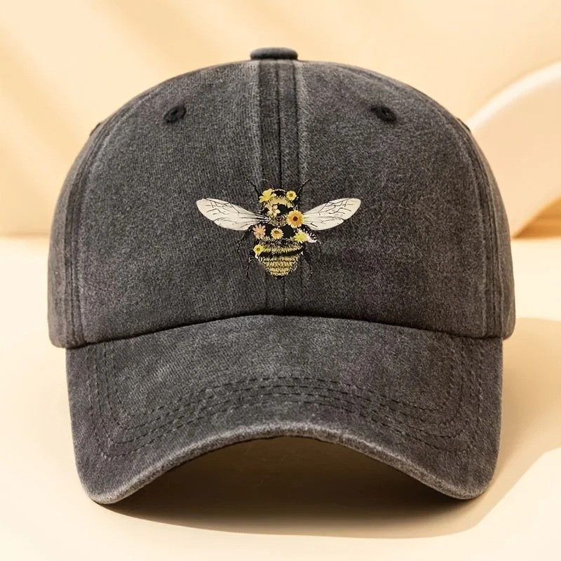 Cappellino Ape Fiore d'Alveare | Cotone, Ricamo Originale