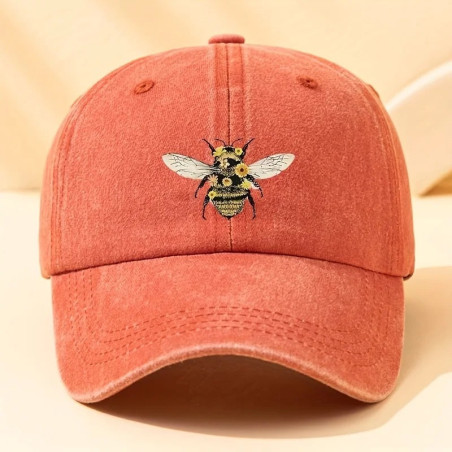 Cappellino Ape Fiore d'Alveare | Cotone, Ricamo Originale