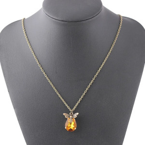 Collana Ape Vintage Ambra | Gioiello Unico Idea Regalo Donna