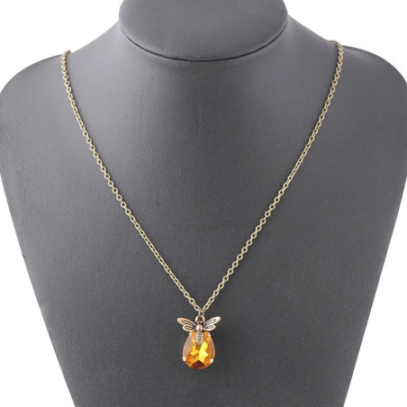 Collana Ape Vintage Ambra | Gioiello Unico Idea Regalo Donna