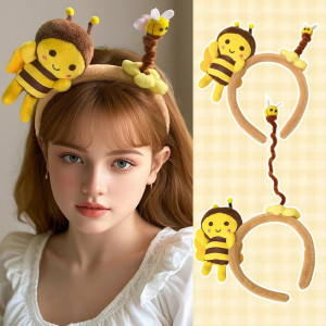 Cerchietto Ape Divertente: Accessorio Carino Doppia Mascotte!