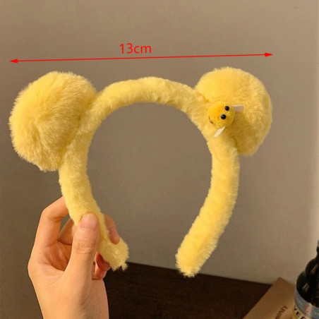 Cerchietto Ape con Pompon | Accessorio Divertente e Originale