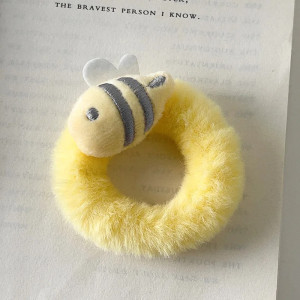 Set da 5 Scrunchie Peluche Ape - Piccola Ape Fluffy!