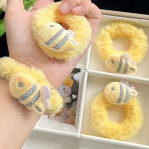 Set da 5 Scrunchie Peluche Ape - Piccola Ape Fluffy!