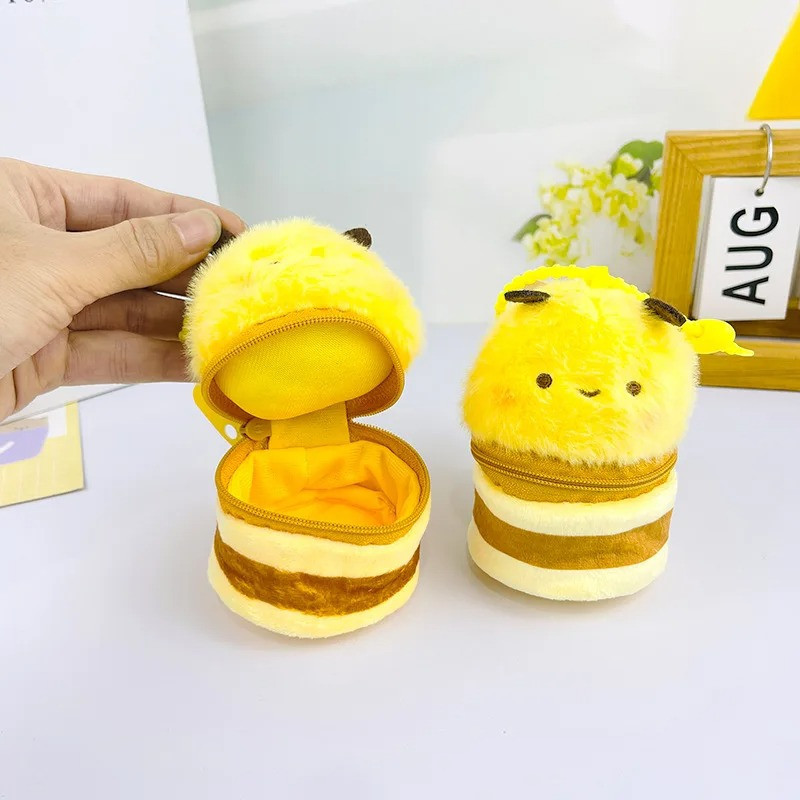 Portachiavi Peluche Ape Kawaii Multifunzione - Carino e Pratico!