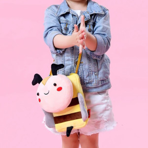 Borsetta Peluche Ape Coccolosa - Borsa Carina per Bambini!