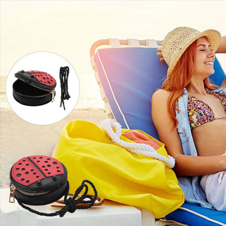 Borsetta Coccinella Rotonda | Idea Regalo Unica e Divertente