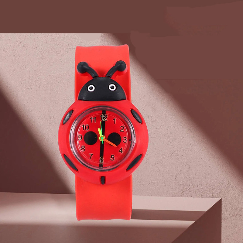 Orologio Slap Coccinella | Idea Regalo Bambini | Silicone!