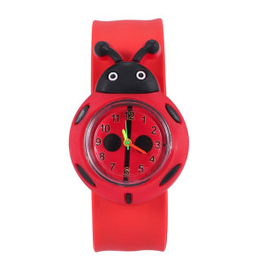 Orologio Slap Coccinella | Idea Regalo Bambini | Silicone!