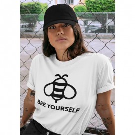 Maglietta Ape da Donna 'Bee Yourself!' - T-shirt Divertente