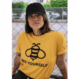 Maglietta Ape da Donna 'Bee Yourself!' - T-shirt Divertente