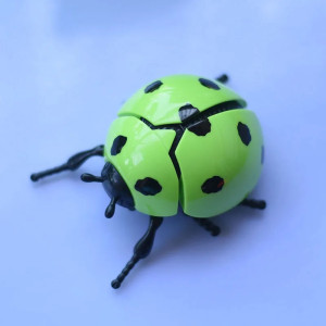 Coccinella a Molla Saltellante - Giocattolo Divertente | 4 Colori!