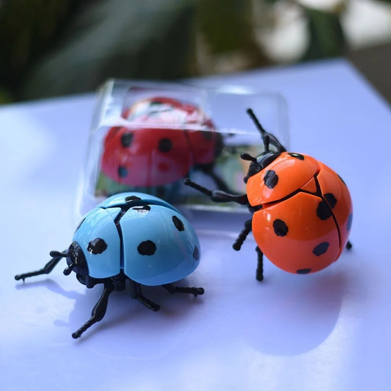 Coccinella a Molla Saltellante - Giocattolo Divertente | 4 Colori!