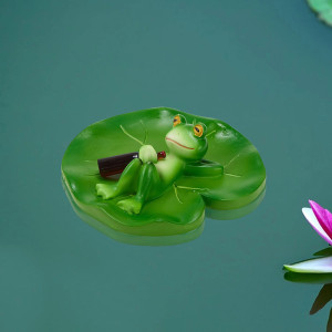 Statuetta Rana Relax "Aperitivo" - Deco Giardino Umoristica