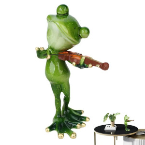 Statuetta Rana Violinista - Idea Regalo Musicale Divertente!