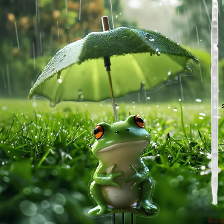 Decorazione Giardino Rana | Impermeabile e Resistente
