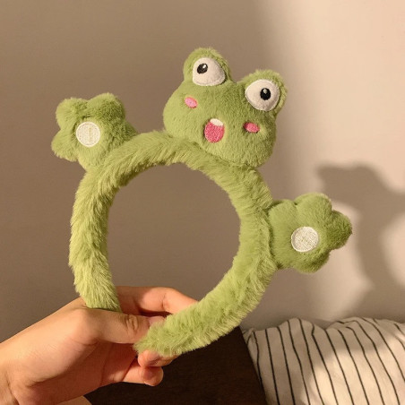 Cerchietto Rana Kawaii di Peluche - Peluche Birichino!