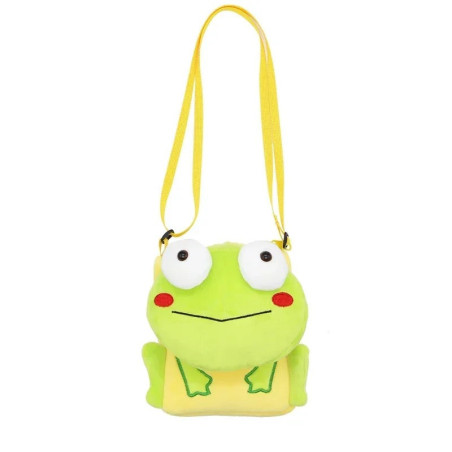 Borsa Peluche Rana Kawaii - Accessorio Carino e Originale!