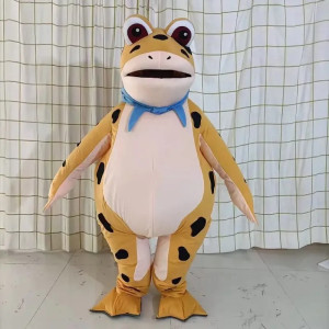 Mascotte Rana 'Cra della Savana' - Costume Originale e Divertente
