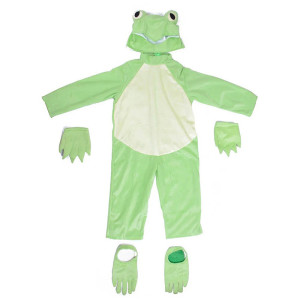Costume da Rana Bambino Mini Cra-Cra - Travestimento Verde Morbido