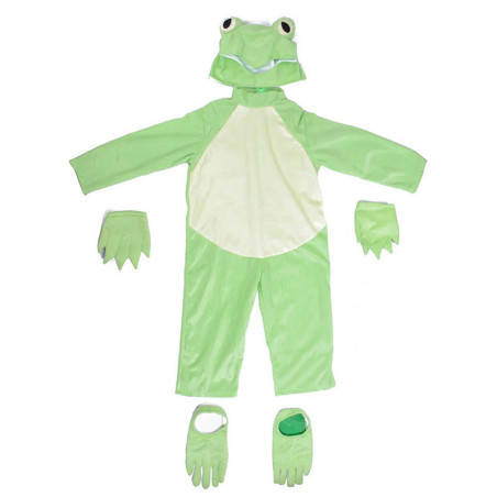 Costume da Rana Bambino Mini Cra-Cra - Travestimento Verde Morbido