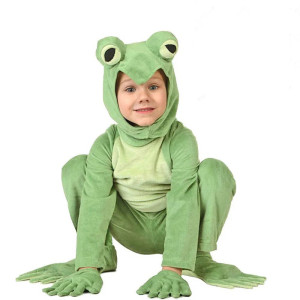 Costume da Rana Bambino Mini Cra-Cra - Travestimento Verde Morbido