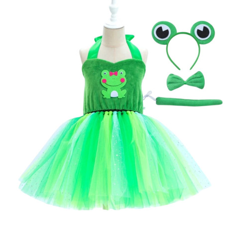 Costume da Rana Ranocchietta - Tutu e Accessori per Bambina