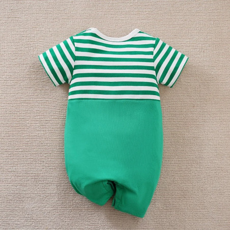 Pagliaccetto Rana Verde Neonato 0-18 mesi - Cotone Comodo!